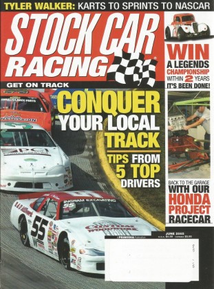 STOCK CAR RACING 2005 JUNE - Rousch Racing, Walker, Alternator, Honda Proj